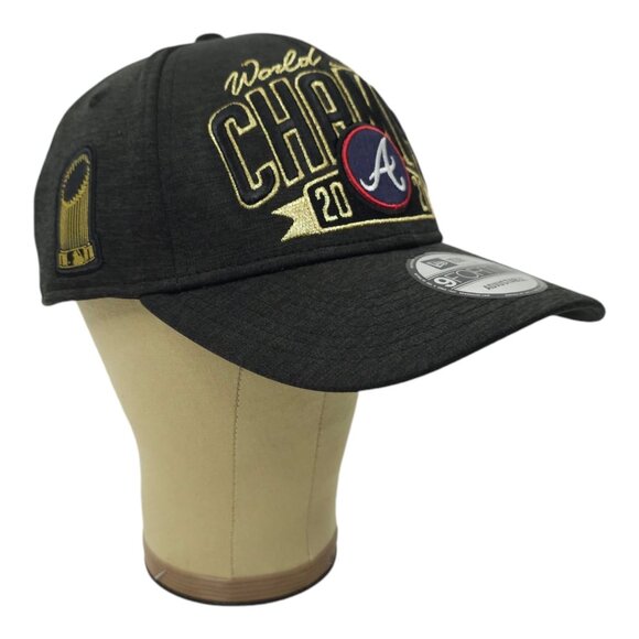 Atlanta Braves Snapback Hat MLB 2021 World Series Champs Cap New Era 9Forty NEW - Picture 3 of 15